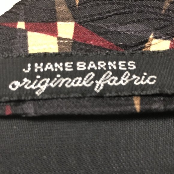 JHANE BARNES Handmade 100% Silk Necktie - Picture 6 of 10